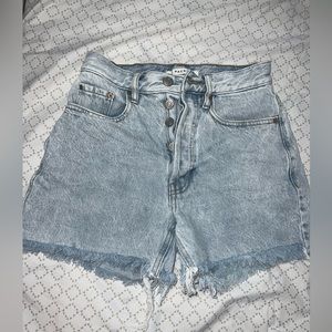 These are pacsun shorts size 23, barely worn